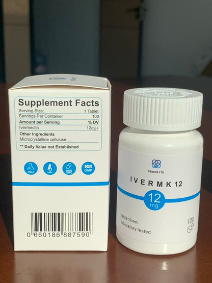 IVERMK 12 - 100 tablets